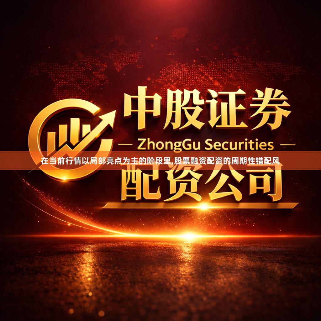 在当前行情以局部亮点为主的阶段里,股票融资配资的周期性错配风